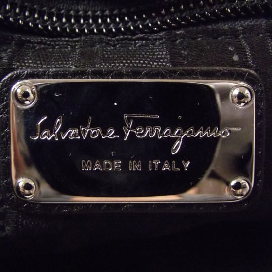 FASHIONPHILE SALVATOREFERRAGAMOLeatherIsabelDoctorBagBlack 10 of 11