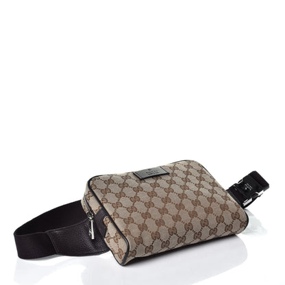 Gucci Monogram Belt Bag Dark Brown 3 of 7
