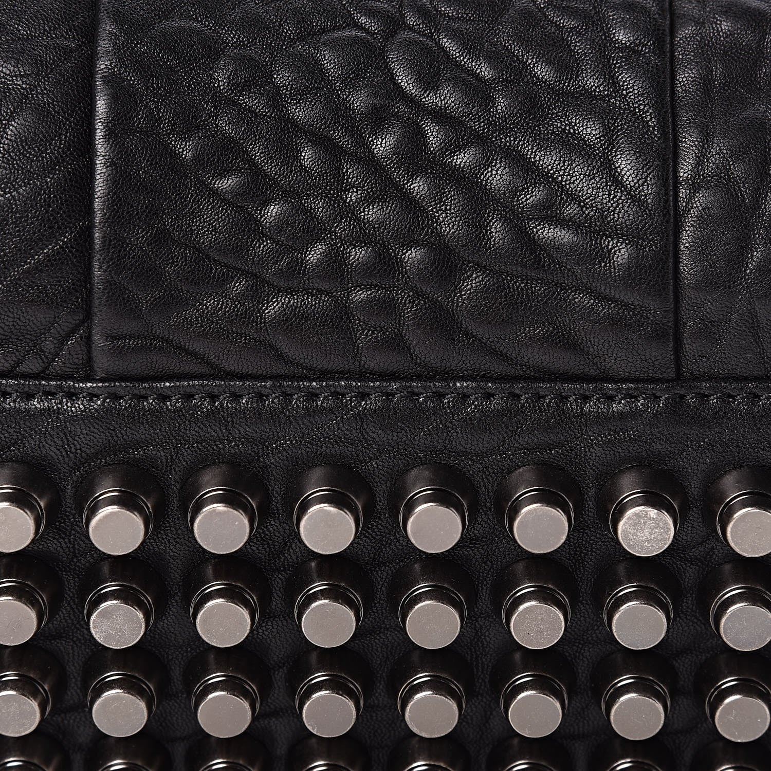 Alexander Wang Pebbled Lambskin Rockie Black Rhodium Hardware 10 of 10