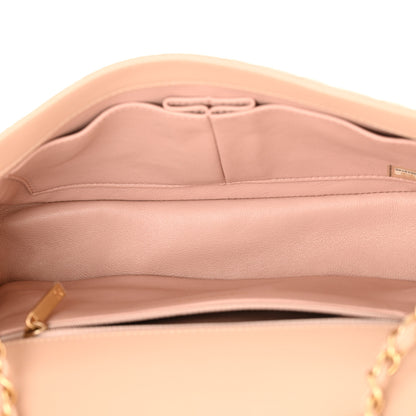 Chanel Caviar Quilted Medium CC Filigree Flap Beige 5 of 12