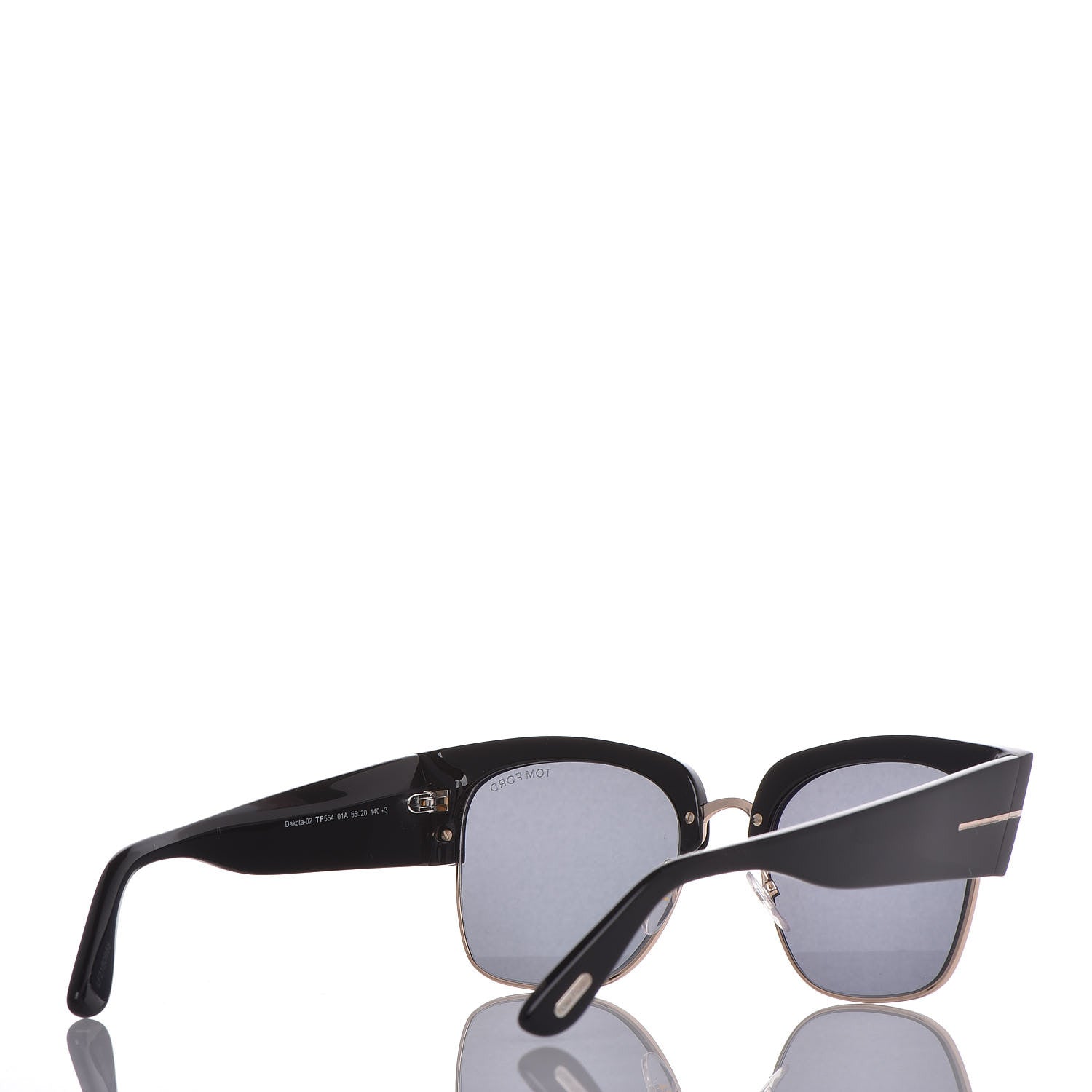 Tom Ford Dakota Sunglasses TF554 Black Gold 3 of 6