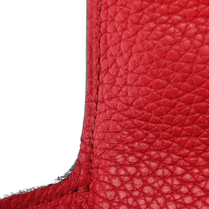 Moynat Taurillon Blush Calfskin Gabby MM  Red 10 of 11