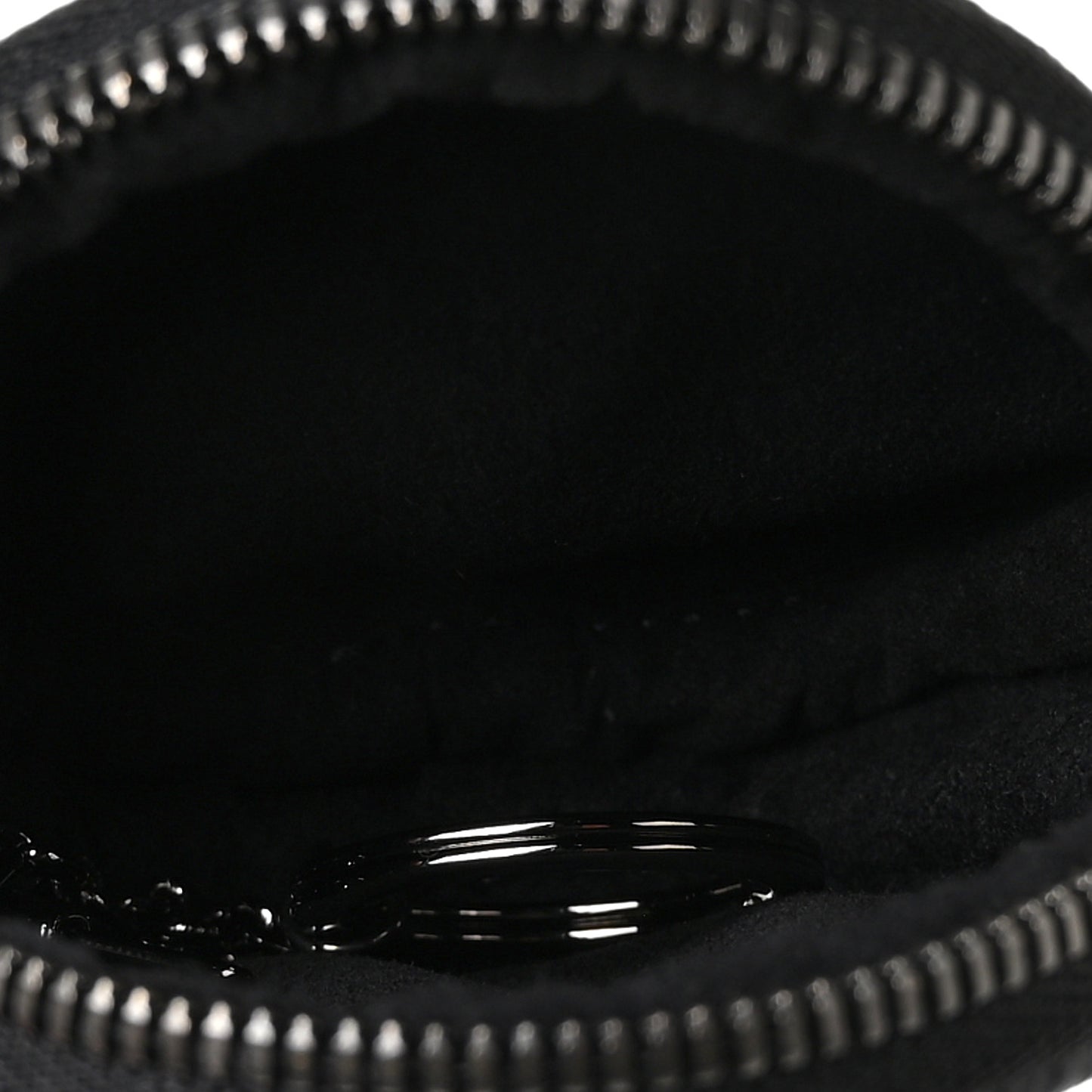 Damier Graphite Round Coin Purse