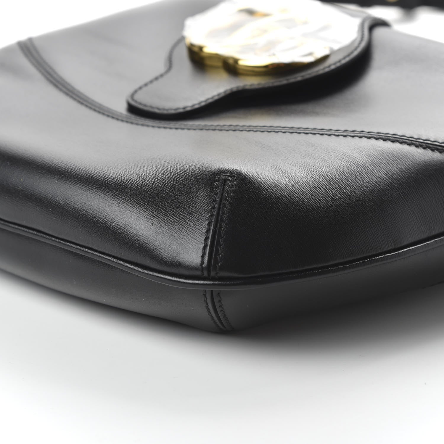 Gucci Calfskin Medium Arli Shoulder Bag Black 8 of 11
