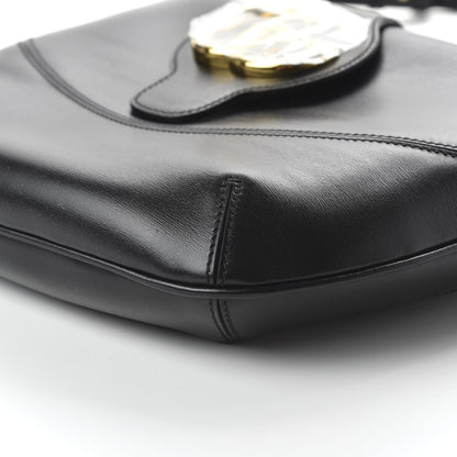 Gucci Calfskin Medium Arli Shoulder Bag Black 8 of 11
