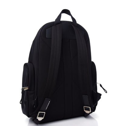 Burberry Canvas Vintage Check Large Nevis Backpack Black 3 of 10