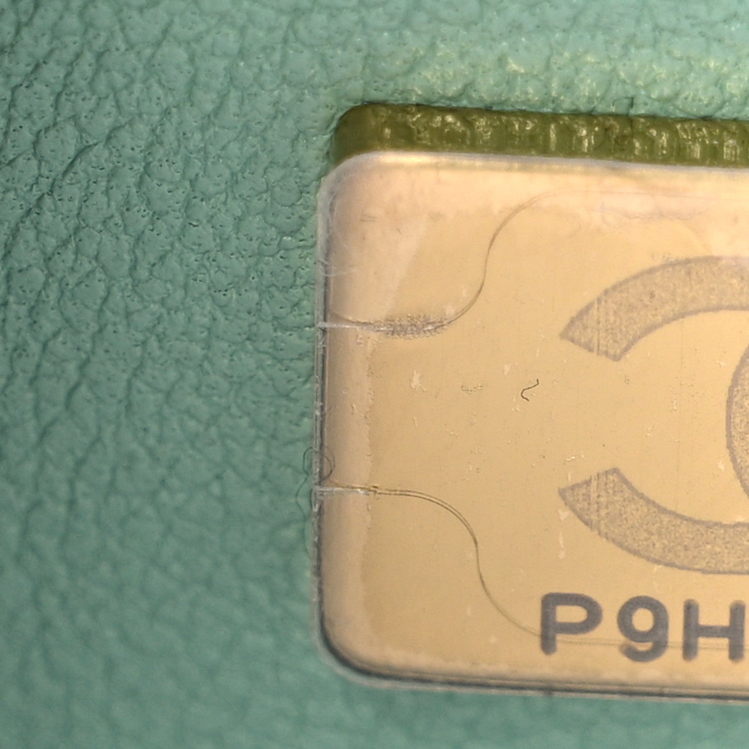Chanel Lambskin Quilted Mini Top Handle Rectangular Flap Light Green 7 of 10