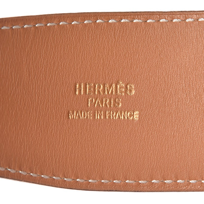 Hermes Courchevel 42mm Constance H Belt 75 Jaune 5 of 5