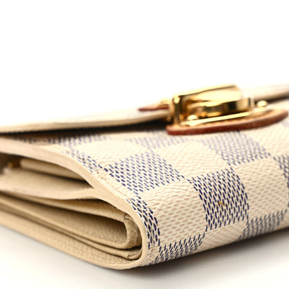 Louis Vuitton Damier Azur Joey Wallet 7 of 10
