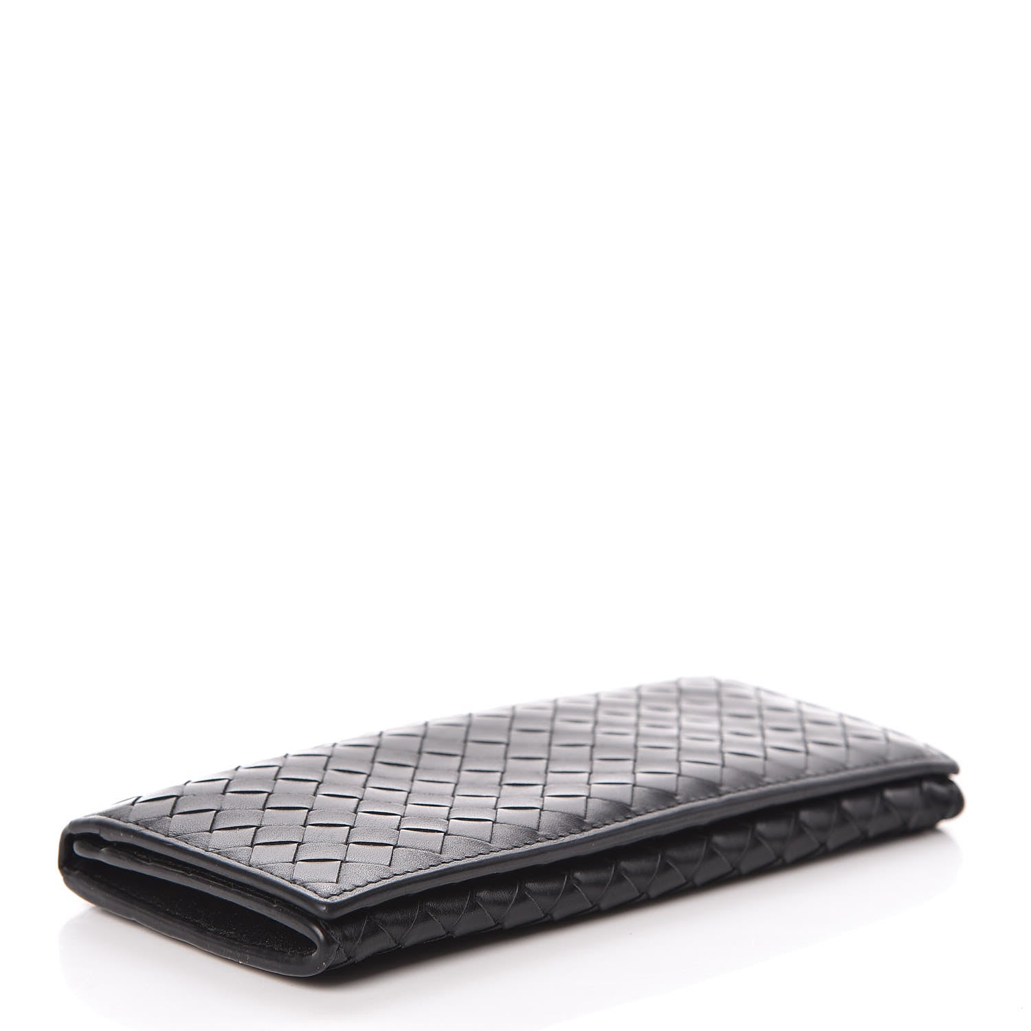 Bottega Veneta Nappa Intrecciato Flap Wallet Black 4 of 6
