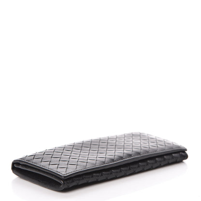Bottega Veneta Nappa Intrecciato Flap Wallet Black 4 of 6