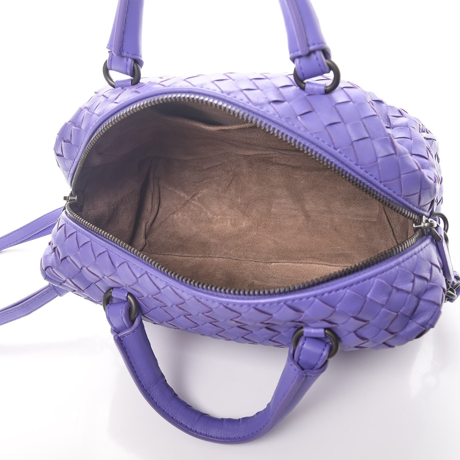Bottega Veneta Nappa Intrecciato Mini Boston Lavender 6 of 12