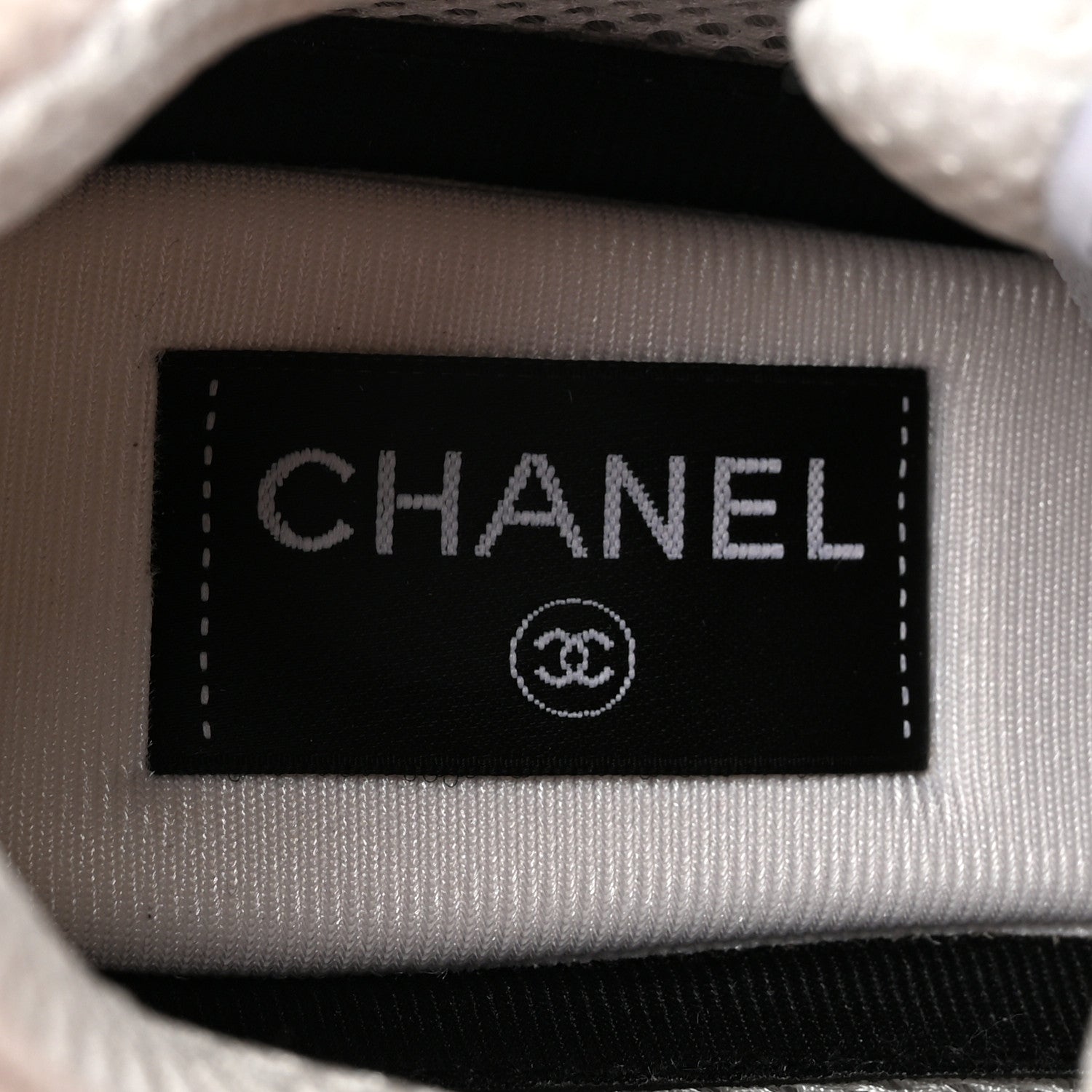 Chanel Fabric CC Womens Sneakers 40 Light Pink 8 of 9