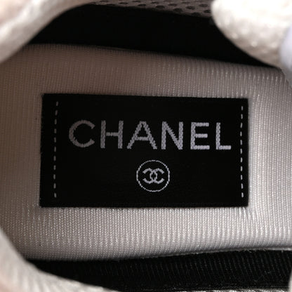 Chanel Fabric CC Womens Sneakers 40 Light Pink 8 of 9