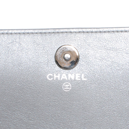 Chanel Patent Strass Wallet On Chain WOC 5 of 8