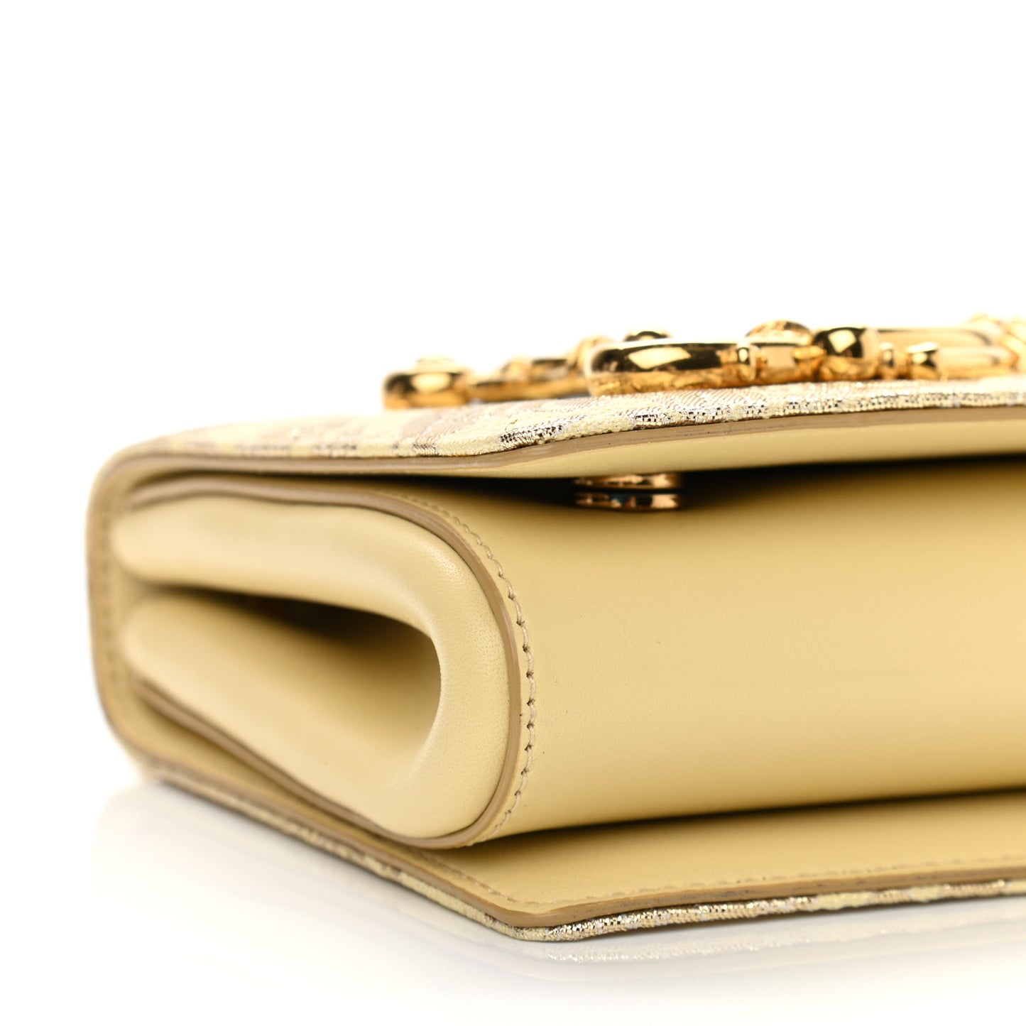 Brocade DG Girls Shoulder Bag Gold