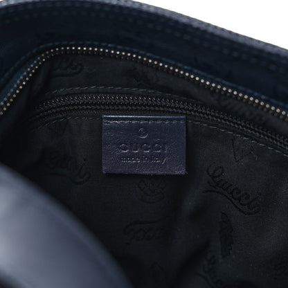 Gucci Imprime Monogram Medium Flat Messenger Bag Navy 5 of 8