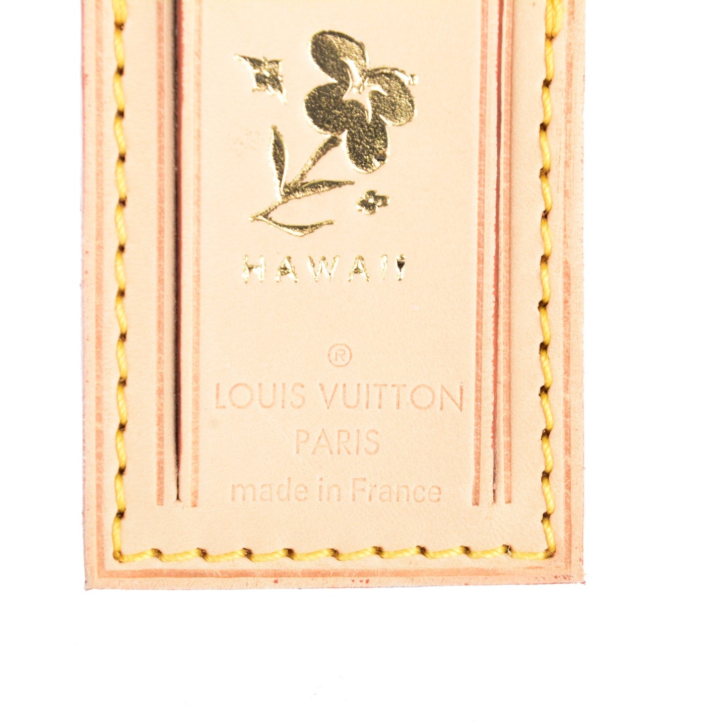 Vachetta Luggage Tag
