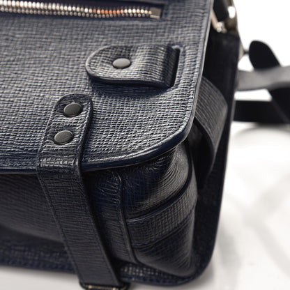 Proenza Schouler Linosa Calfskin PS11 Classic Shoulder Bag Navy 10 of 11