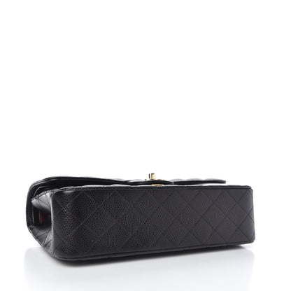 Chanel Caviar Quilted Medium Double Flap Black 4 of 11