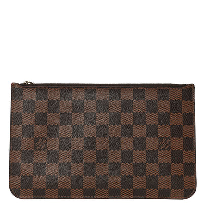 Louis Vuitton Damier Ebene Neverfull MM GM Pochette 1 of 11