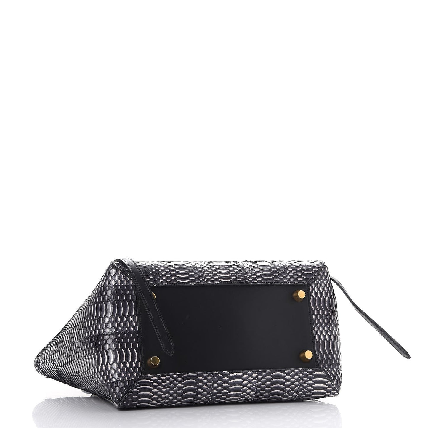 Watersnake Mini Belt Bag White Black