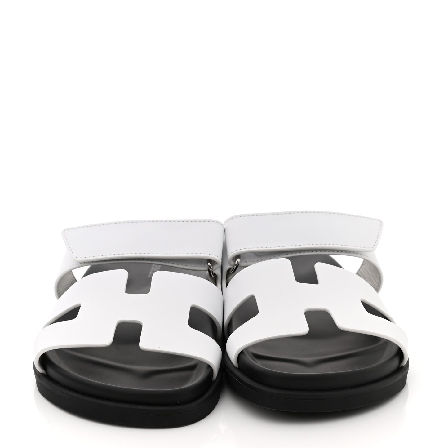 Calfskin Womens Chypre Sandals 37 White