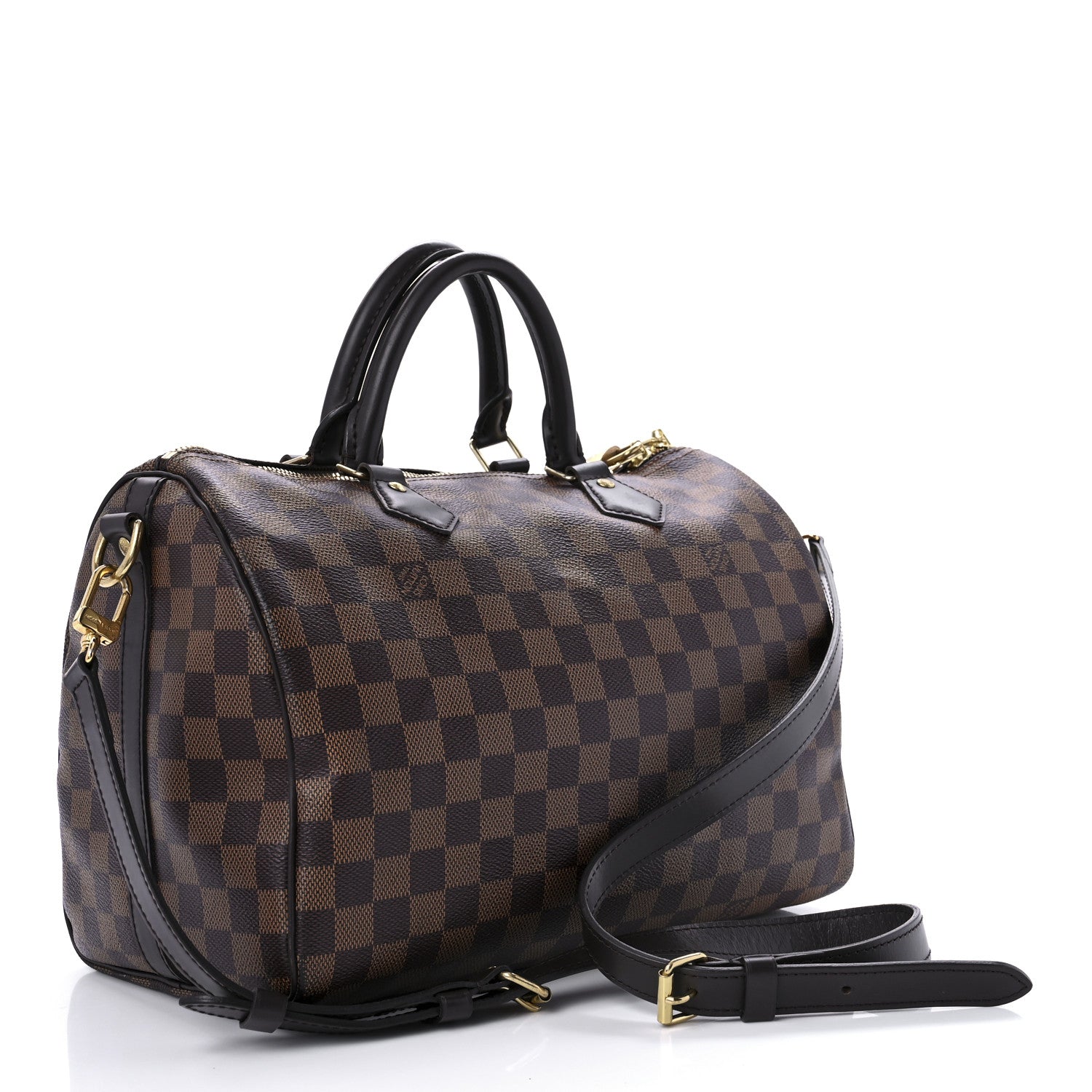 Louis Vuitton Damier Ebene Speedy Bandouliere 30 3 of 10