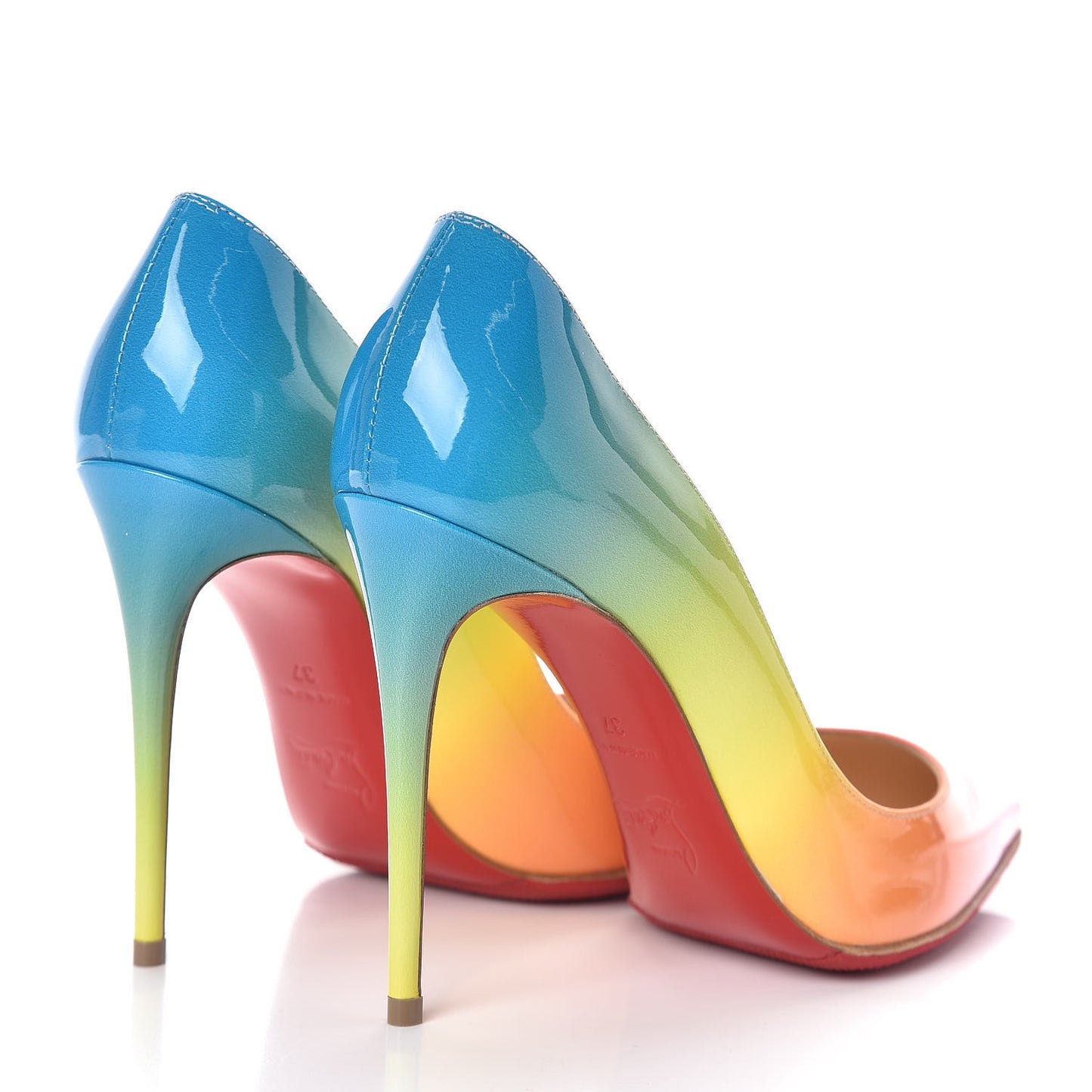 Patent Sunrise Pigalle Follies 100 Pumps 37 Multicolor