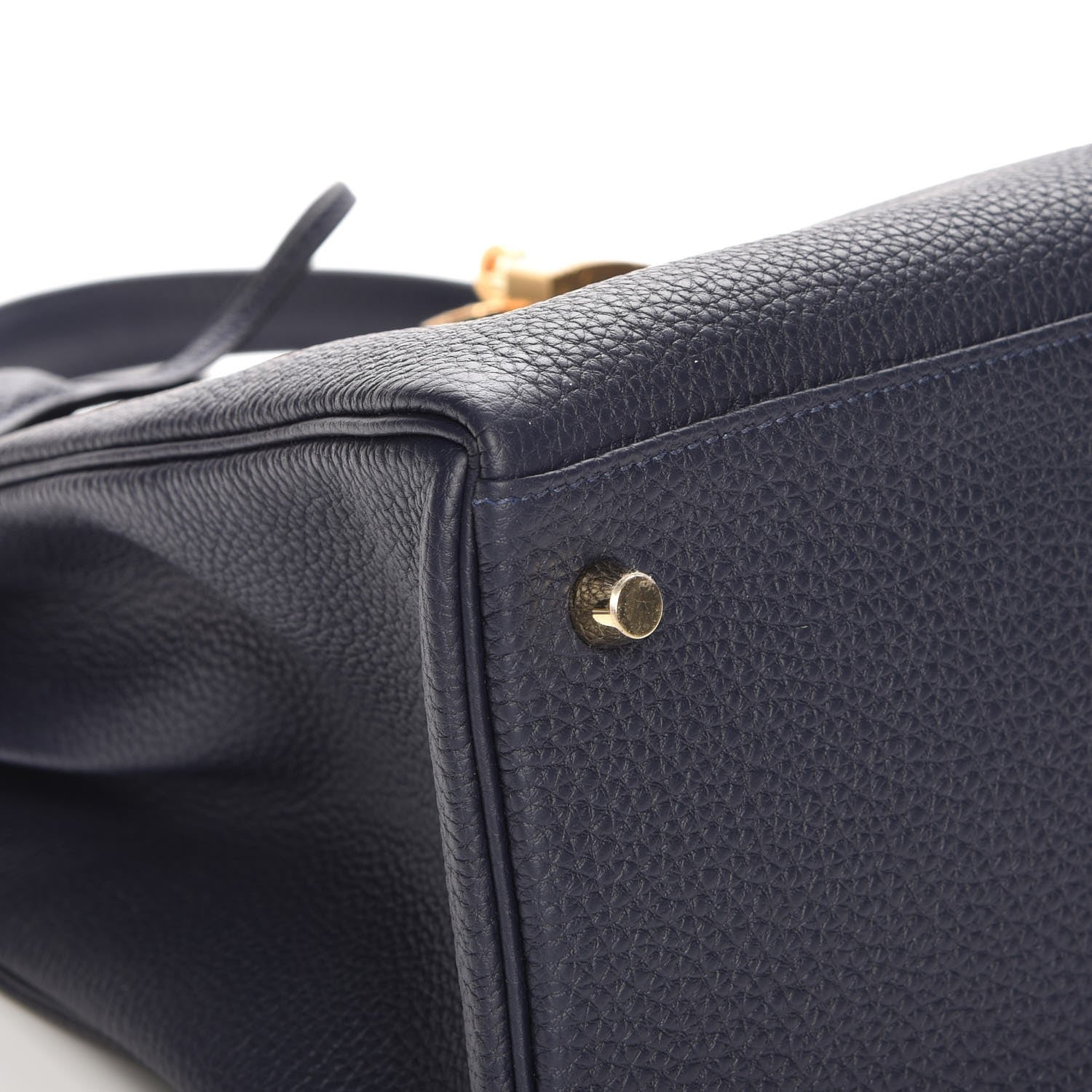 Hermes Togo Kelly Retourne 35 Bleu Nuit 31 of 34