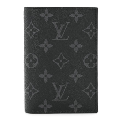 Louis Vuitton Monogram Eclipse Passport Cover 1 of 8