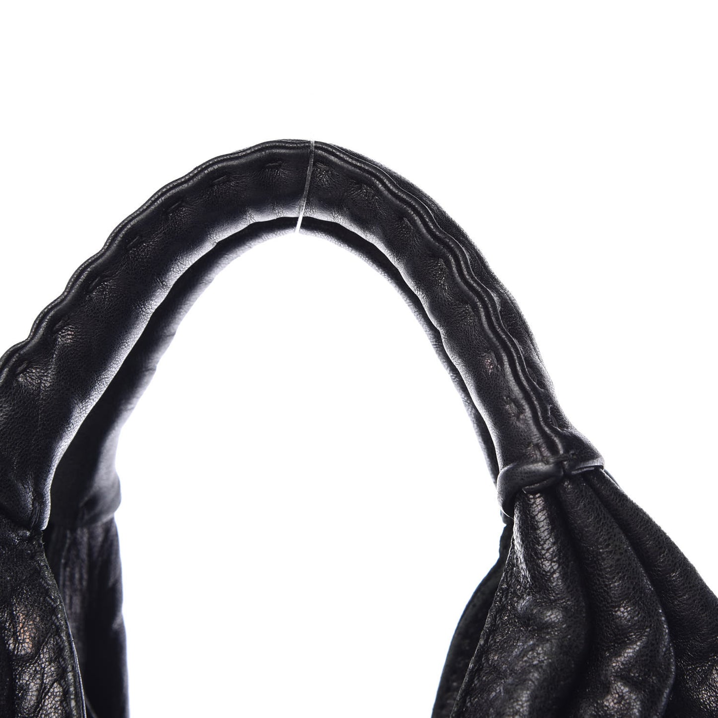Leather Large Elschia Hobo Black