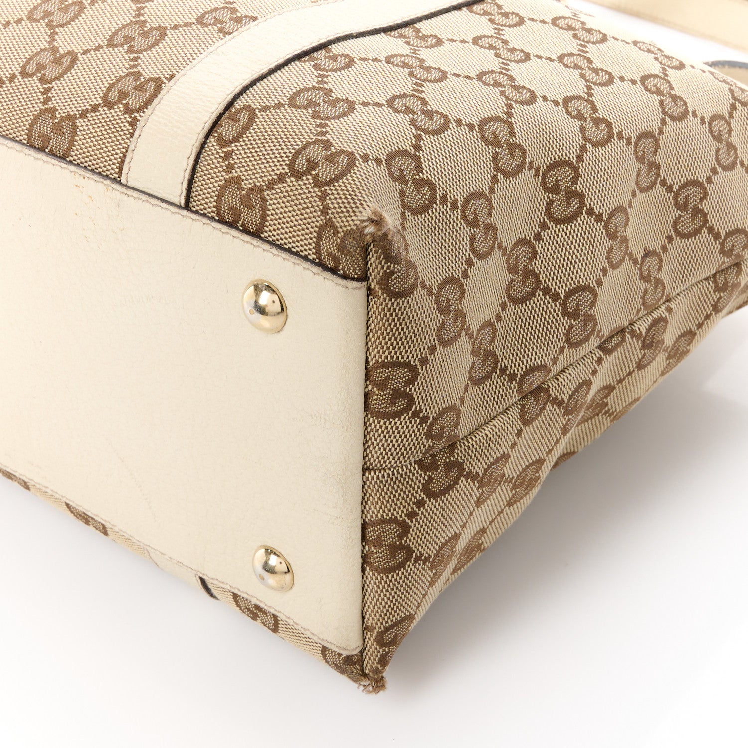 Gucci Monogram Medium Abbey Tote Off White 13 of 14