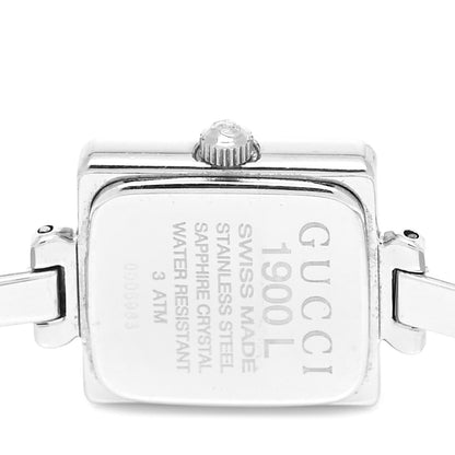 Gucci Stainless Steel 19mm 1900L Quartz Watch Black 4 of 4