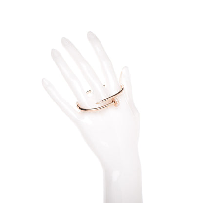 Cartier 18K Pink Gold Diamond Juste Un Clou Bracelet 15 2 of 6