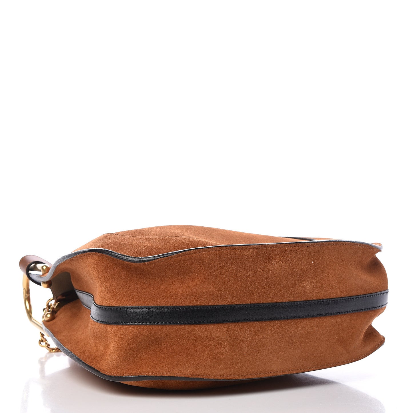 Suede Small Hayley Hobo Caramel