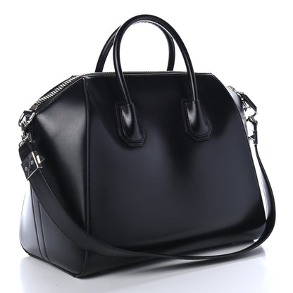 Givenchy Shiny Lord Calfskin Medium Antigona Black 2 of 4