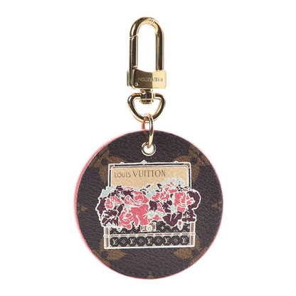 Louis Vuitton Monogram Illustre Posies Bag Charm 1 of 7