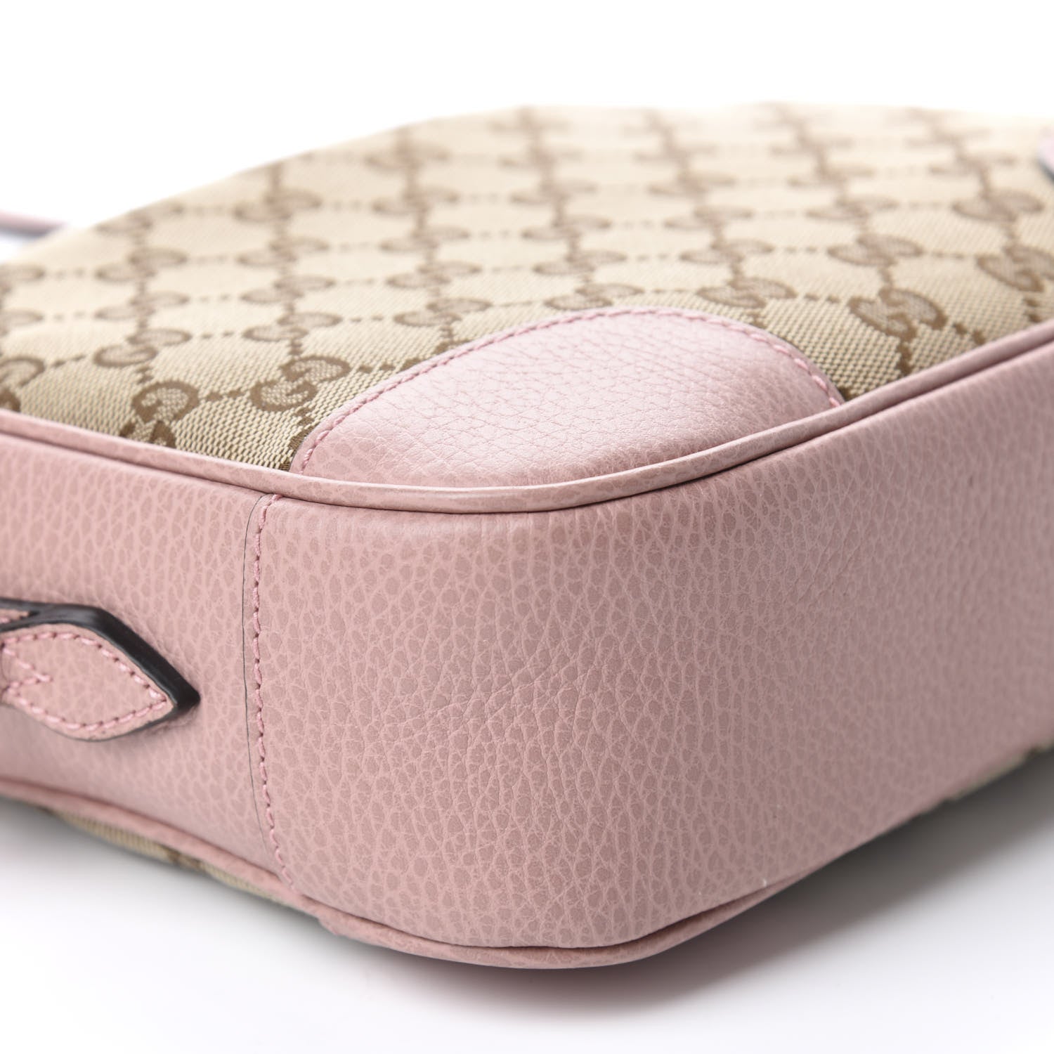 Gucci Monogram Mini Bree Messenger Bag Beige Soft Pink 6 of 10
