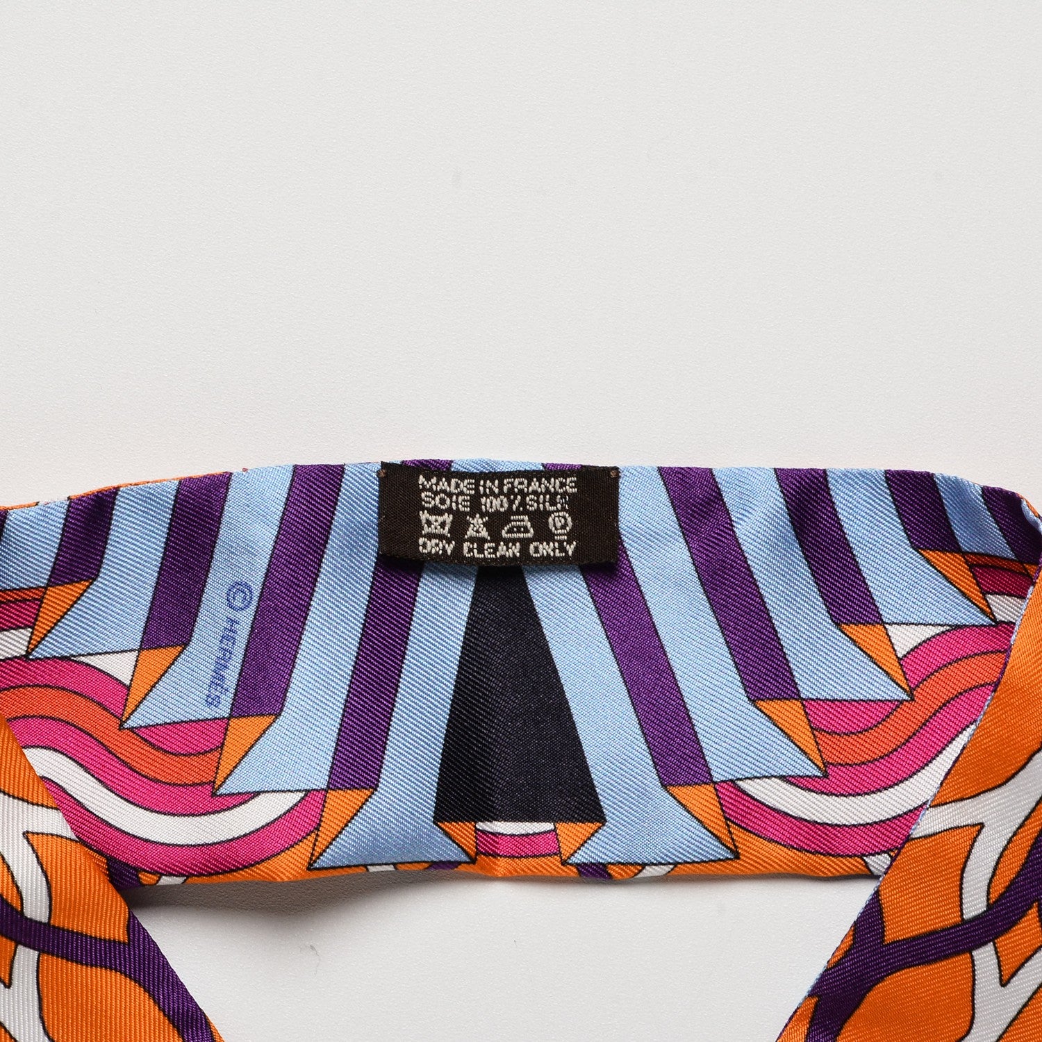 Hermes Silk Ballet Aquatique Twilly 3 of 5
