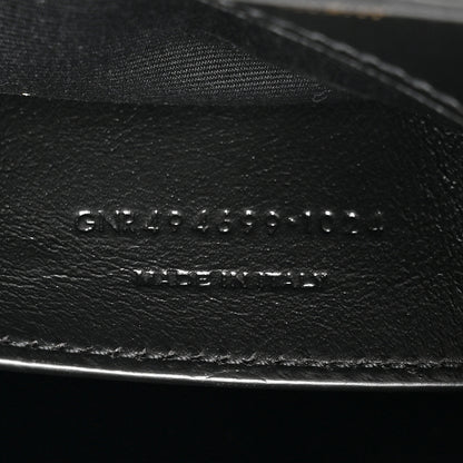 Saint Laurent Calfskin Y Quilted Monogram Small Loulou Chain Satchel Black 8 of 12