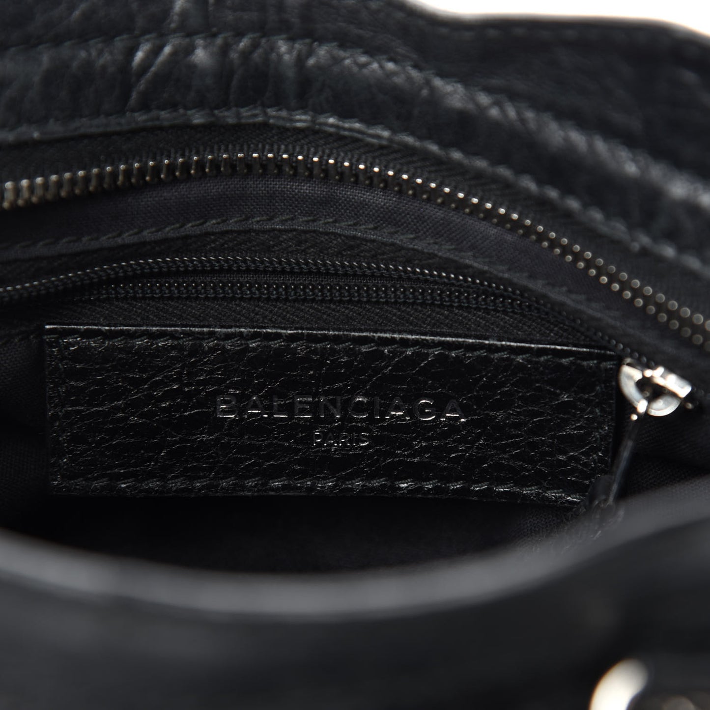 Agneau Giant 12 Silver Hardware Mini City Black