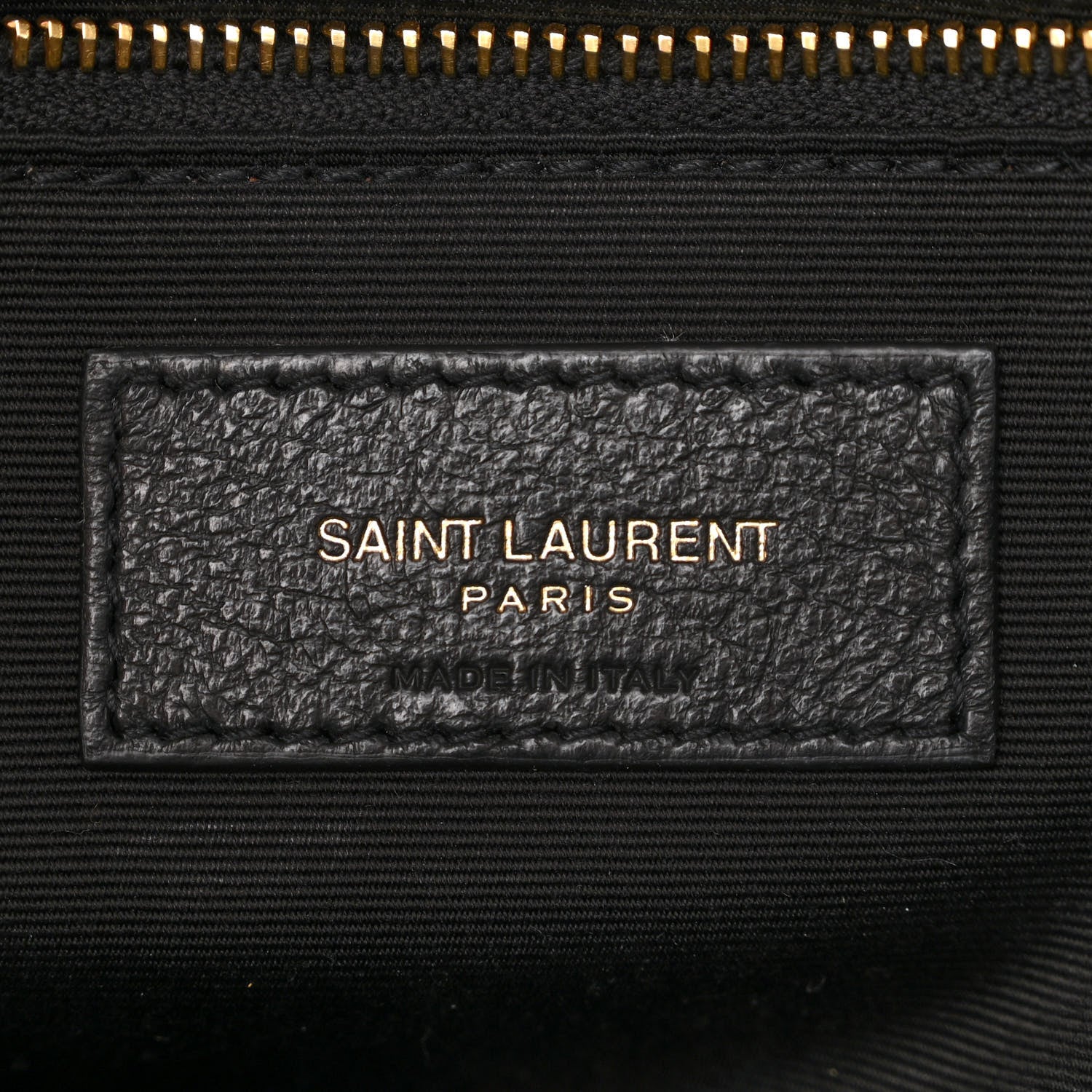 Saint Laurent Grained Lambskin Monogram Medium Niki Chain Satchel Dark Cork 6 of 11
