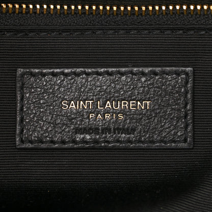 Saint Laurent Grained Lambskin Monogram Medium Niki Chain Satchel Dark Cork 6 of 11