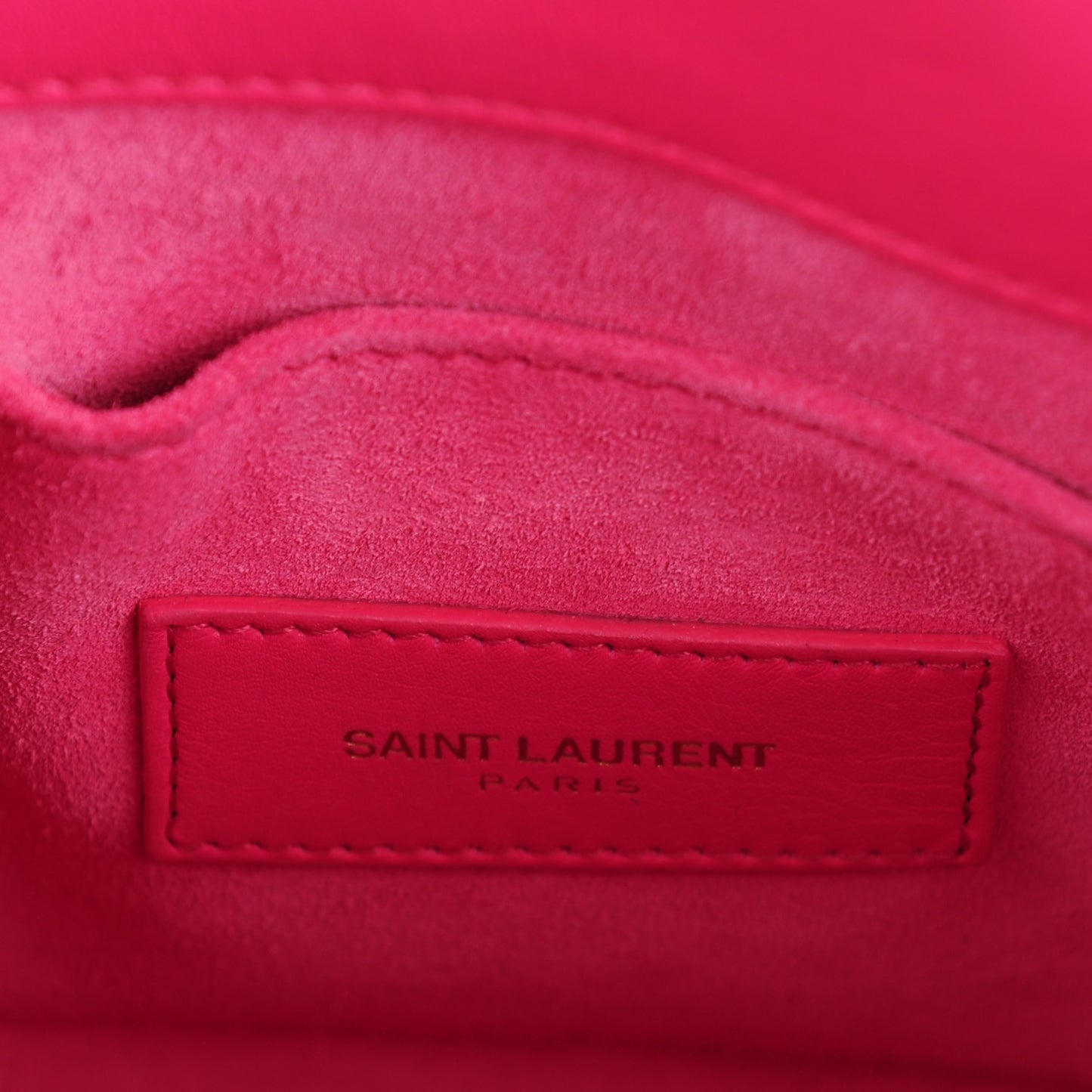 Calfskin Nano Sac De Jour Lipstick Fuchsia