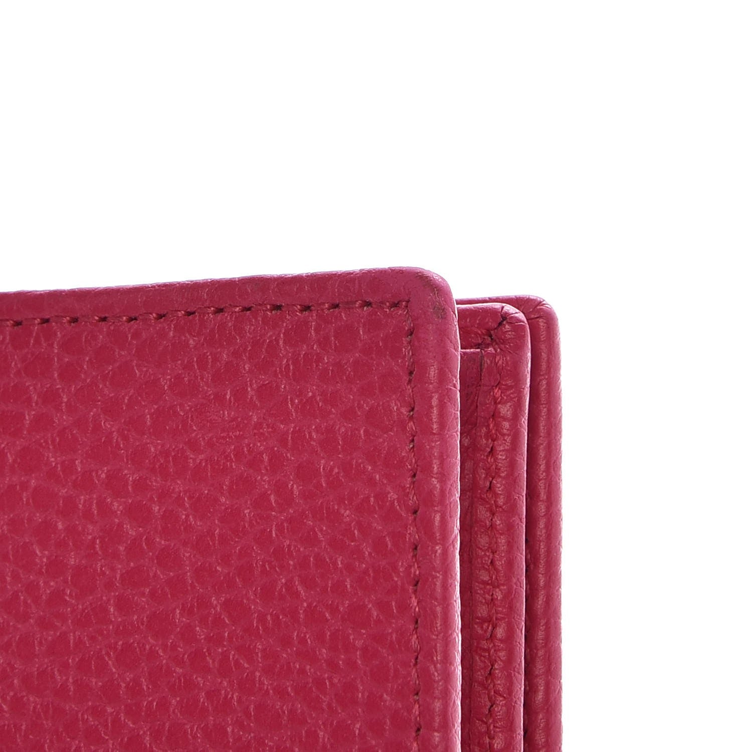 Gucci Dollar Calfskin GG Marmont Card Case Box Pink 11 of 12