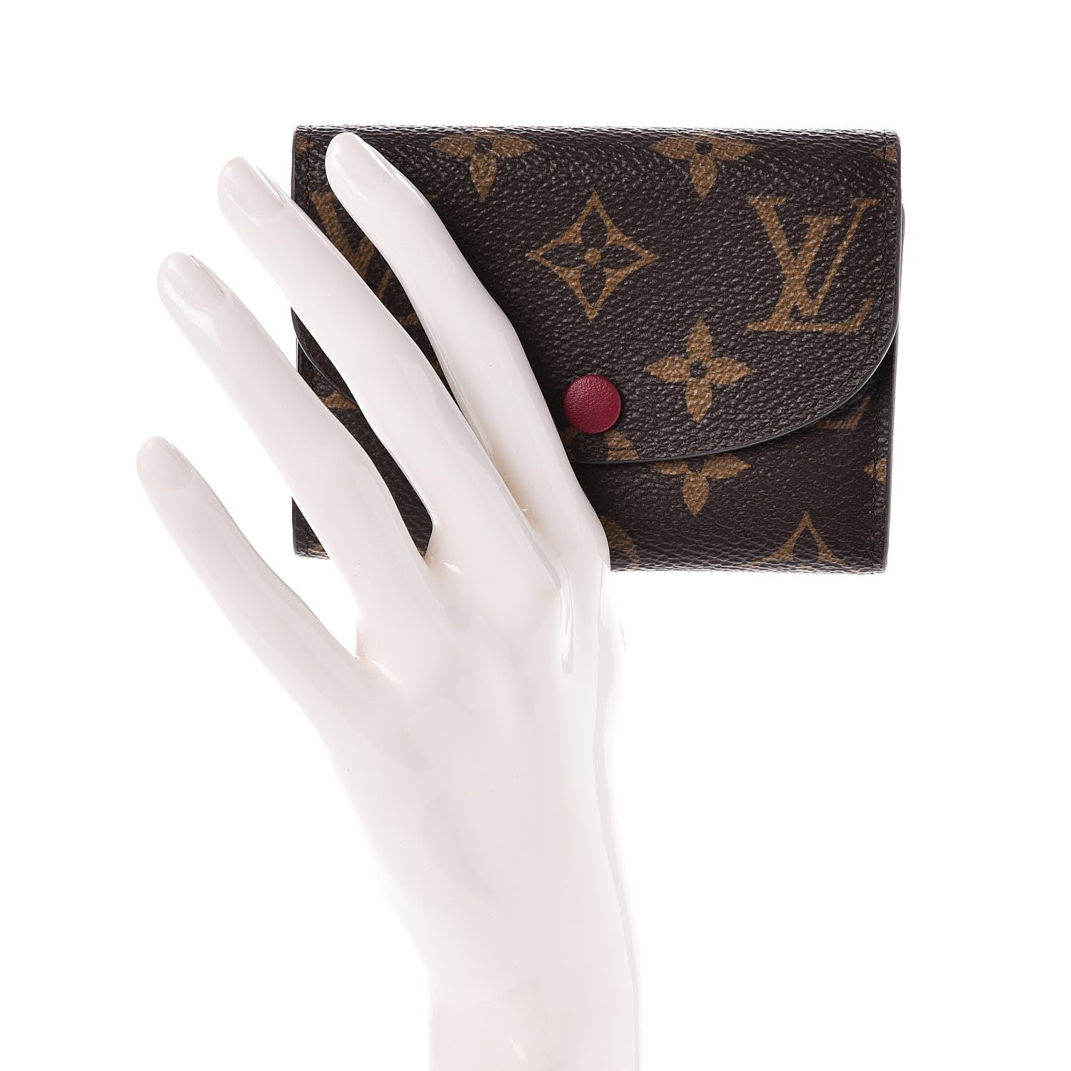 Louis Vuitton Monogram Rosalie Coin Purse Fuchsia 2 of 5
