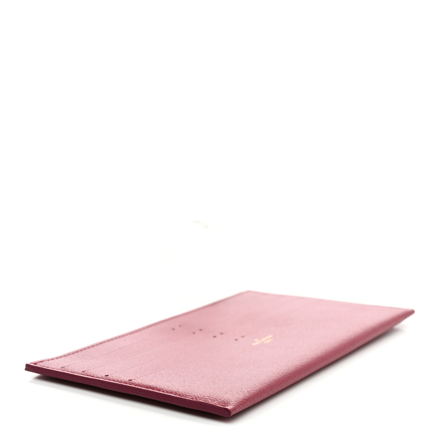 Calfskin Pochette Felicie Card Holder Insert Fuchsia