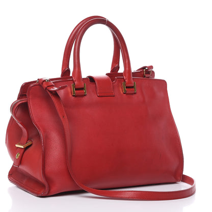 Saint Laurent Calfskin Small Classic Y Cabas Rouge Orient 3 of 21