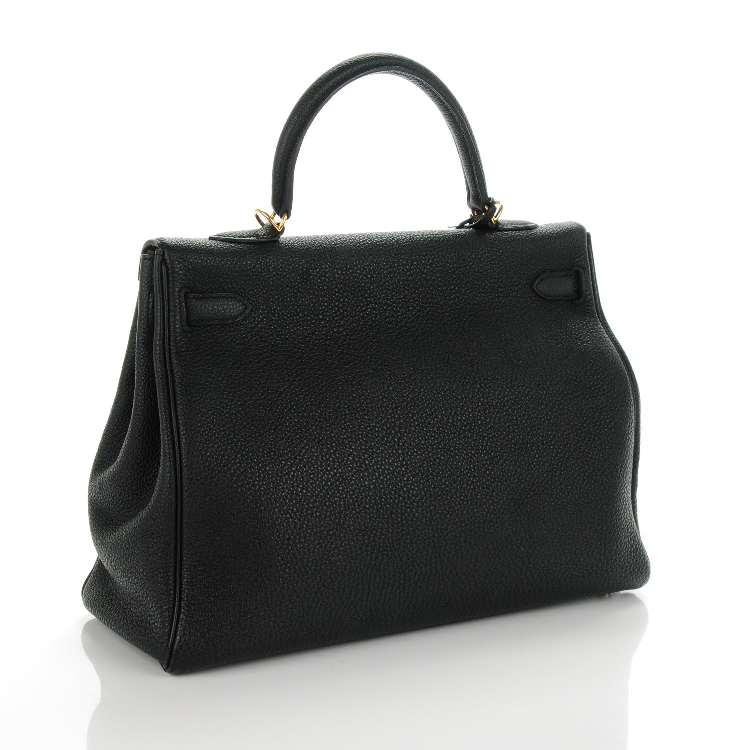 Hermes Togo Kelly Retourne 35 Black 3 of 23